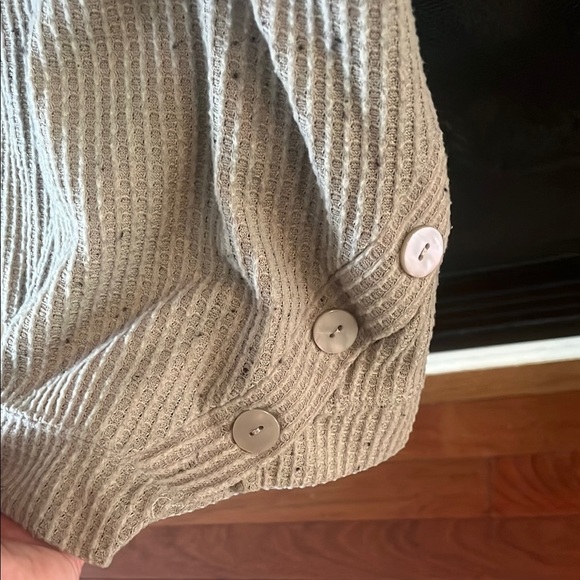 The Sweatshirt Project Knit Sweater with Button Detail - Picture 2 of 6